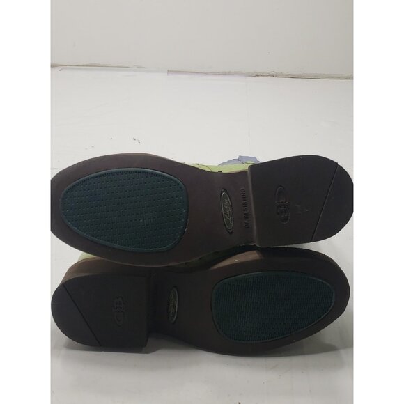 Lucchese 2000 Women’s Green/Light Blue Full Ostrich Quill Boots Size 7.5B - Picture 9 of 11